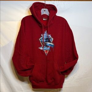 Guy Harvey Crimson Marine Hoodie